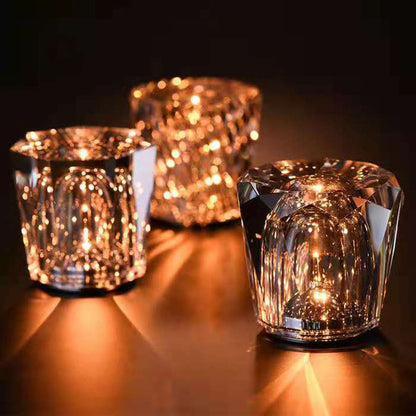 Crystal charging lamp