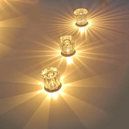 Crystal charging lamp
