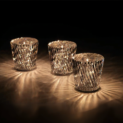 Crystal charging lamp