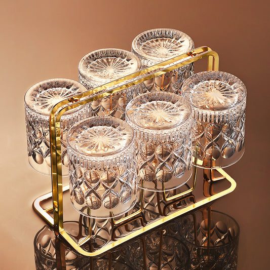 Crystal cocktail glass