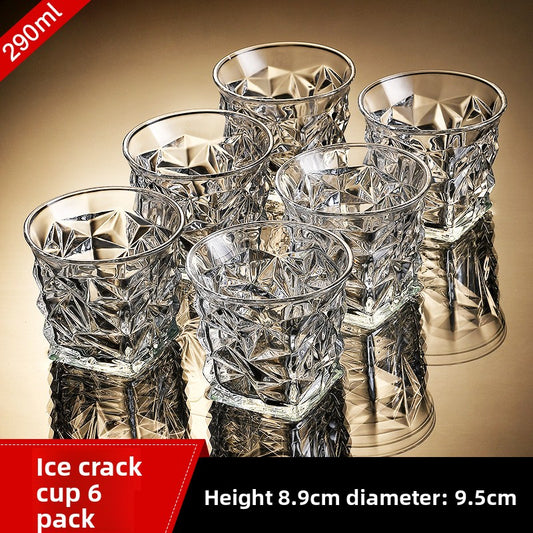 Crystal cocktail glass