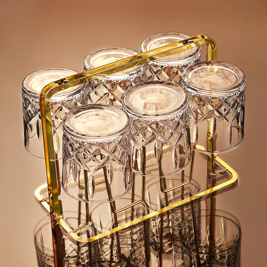 Crystal cocktail glass