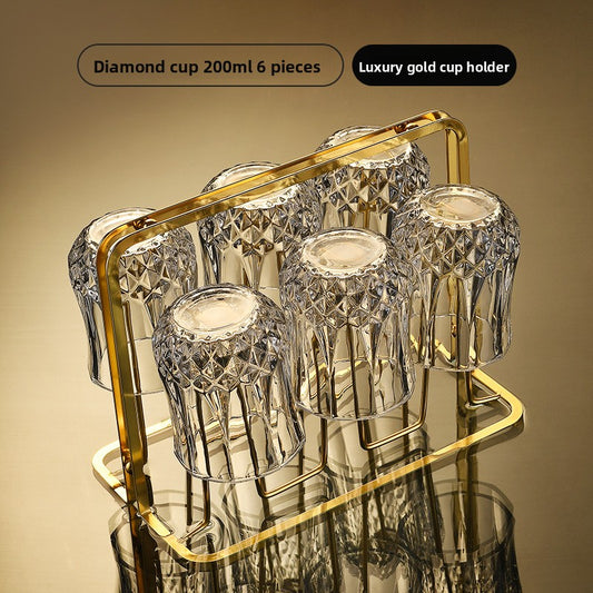Crystal cocktail glass
