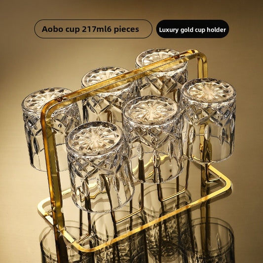 Crystal cocktail glass
