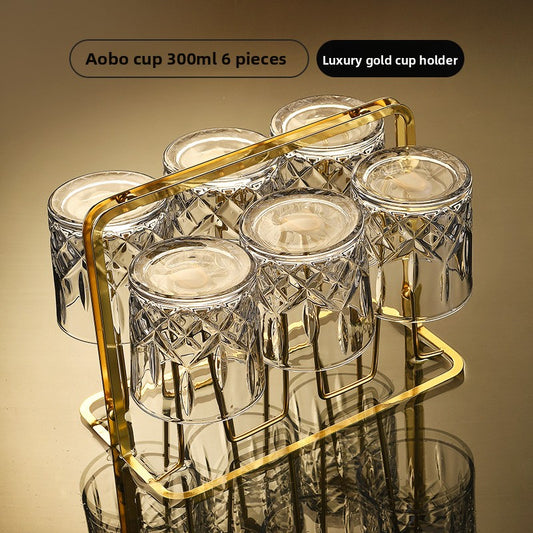 Crystal cocktail glass