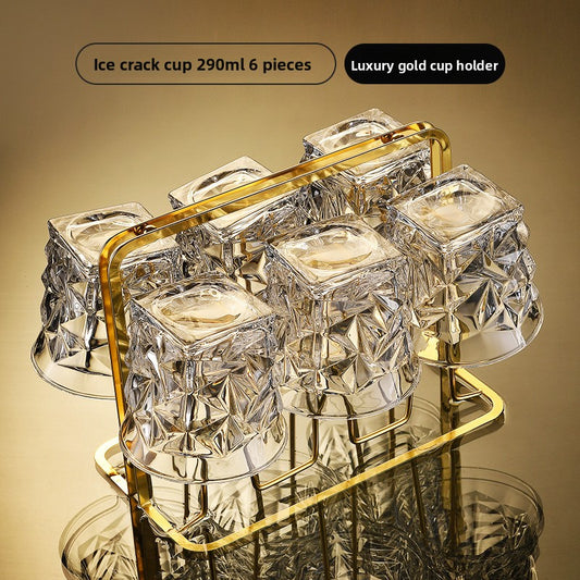 Crystal cocktail glass