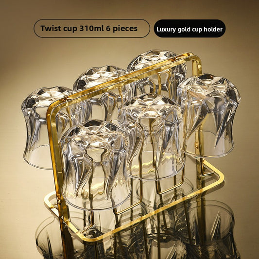 Crystal cocktail glass
