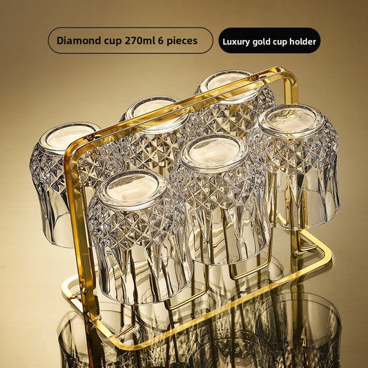 Crystal cocktail glass