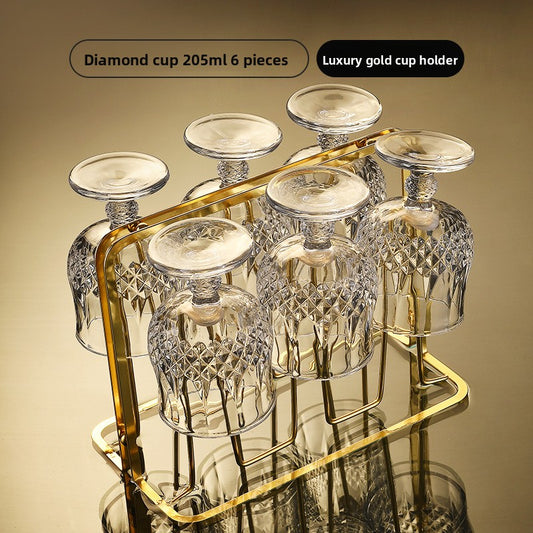 Crystal cocktail glass