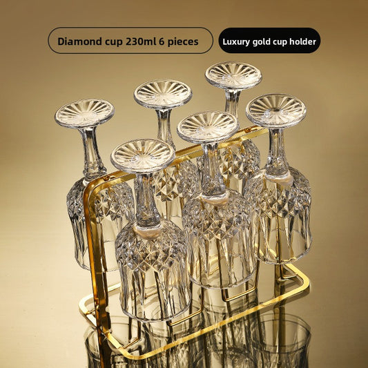 Crystal cocktail glass