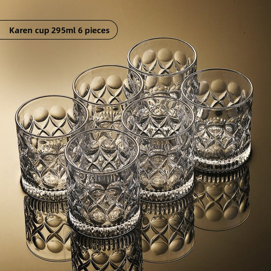Crystal cocktail glass