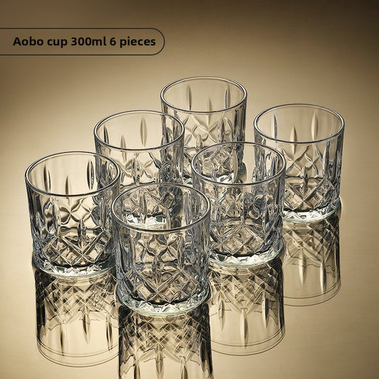 Crystal cocktail glass