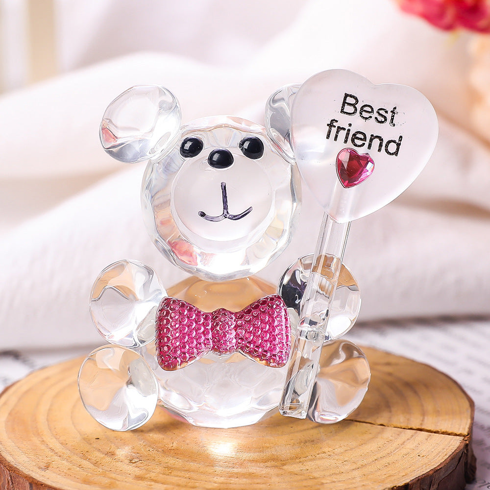 Crystal Craft Bear Ornament