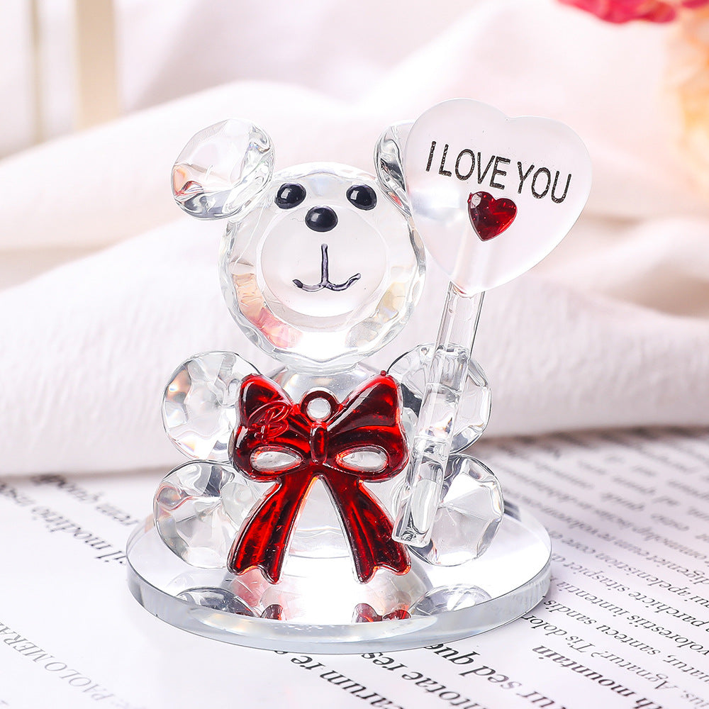 Crystal Craft Bear Ornament