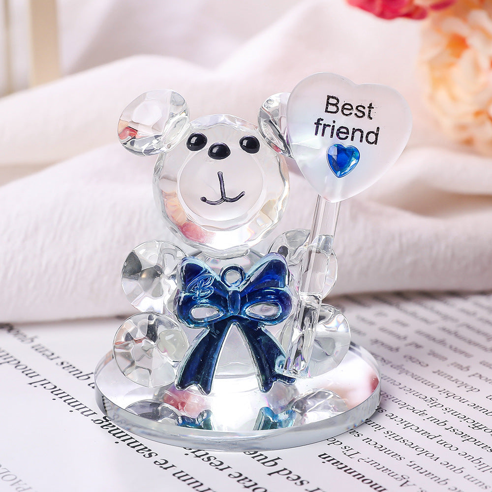 Crystal Craft Bear Ornament