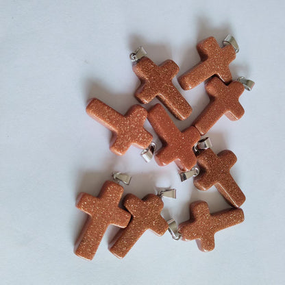 Crystal Cross Pendant