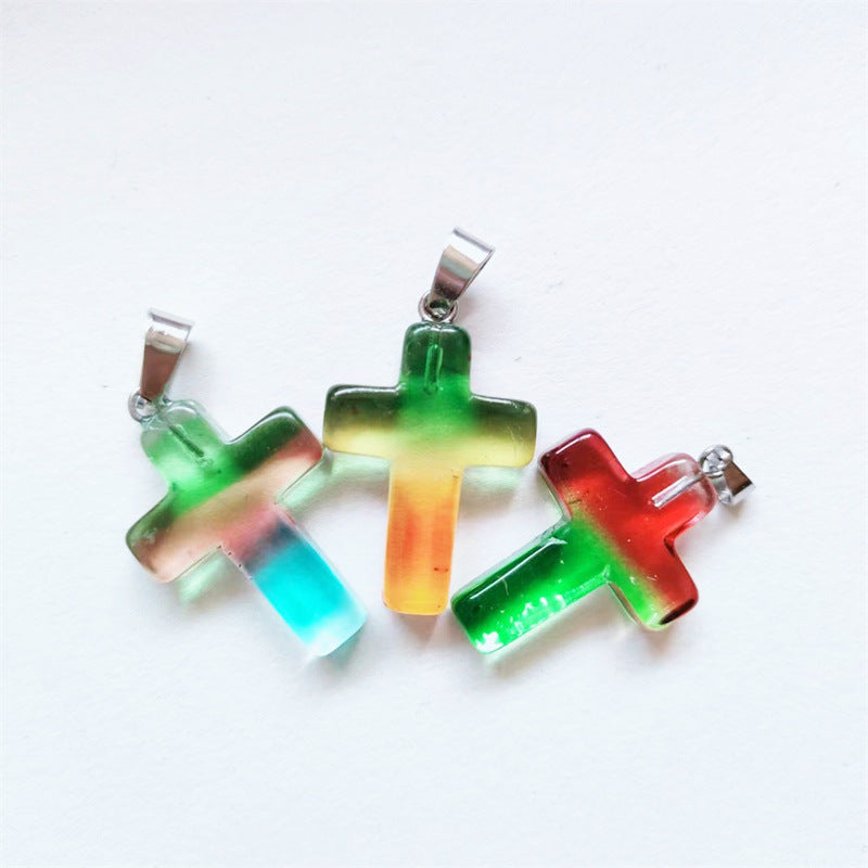 Crystal Cross Pendant