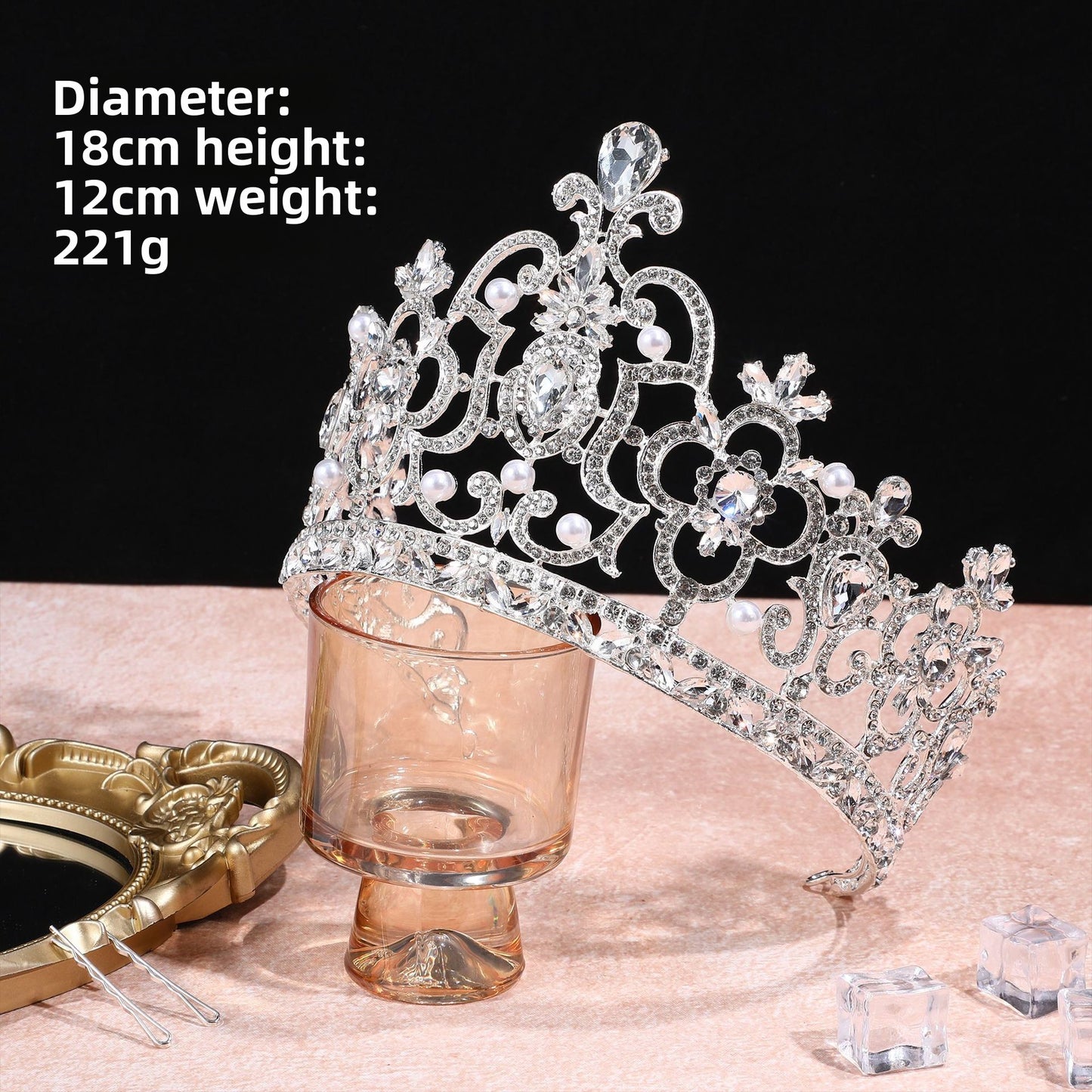 Crystal Crown Hair Band