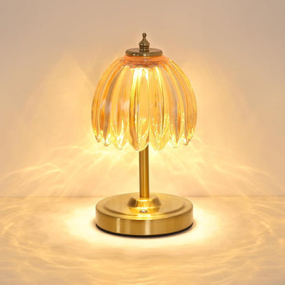 Crystal Decorative Table Lamp Bedside Night Light Touch LED