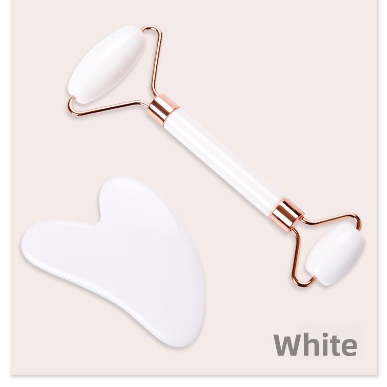 Crystal Facial Roller and Heart Scraper Massage