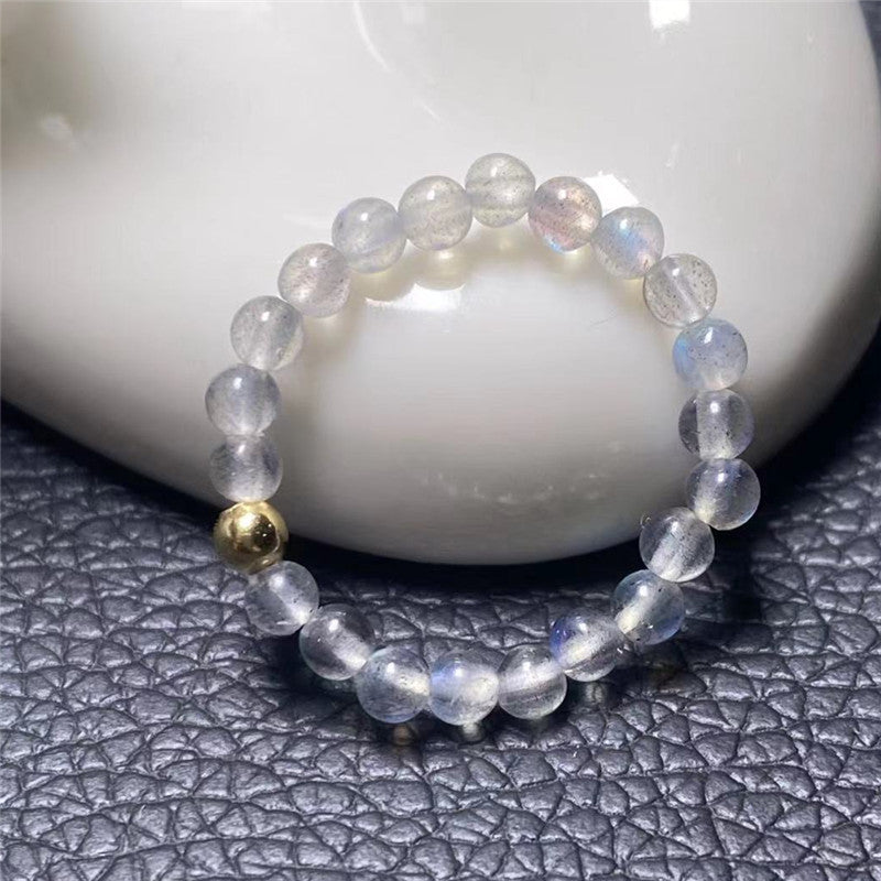 Crystal Geometric Stone Ring