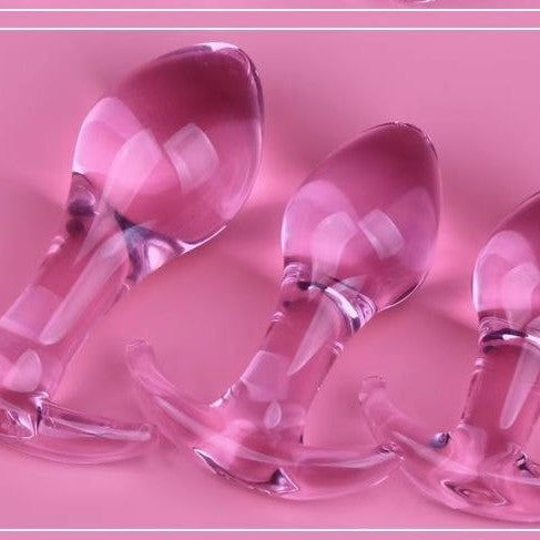 Crystal glass insertion rod