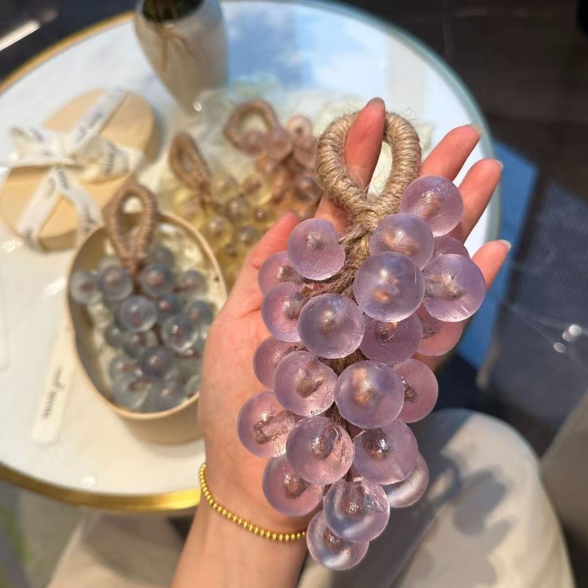 Crystal Grape Handmade Soap Gift Set
