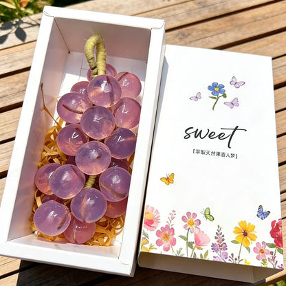 Crystal Grape Handmade Soap Gift Set