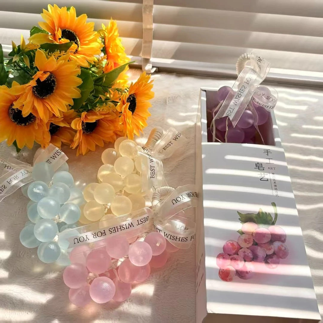 Crystal Grape String Handmade Soap