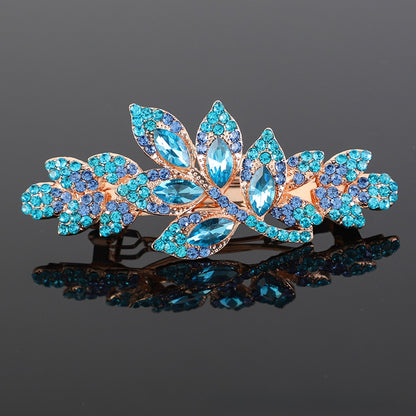 Crystal hair clip