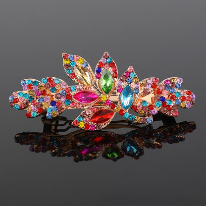 Crystal hair clip