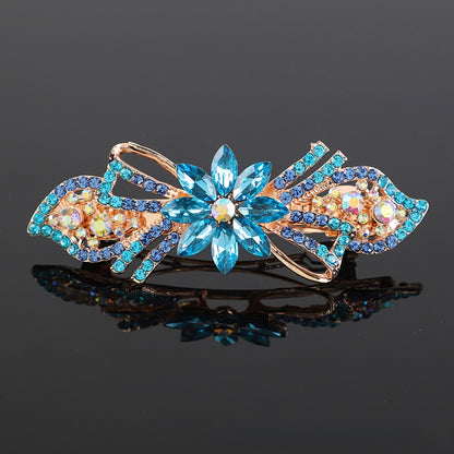 Crystal hair clip