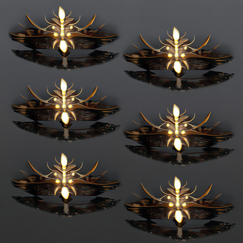 Crystal hair clip