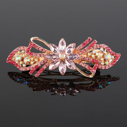 Crystal hair clip