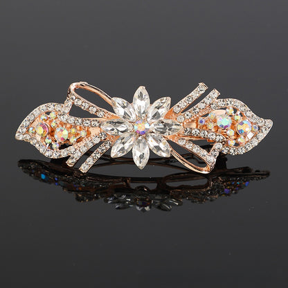 Crystal hair clip