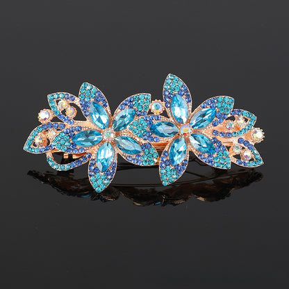 Crystal hair clip