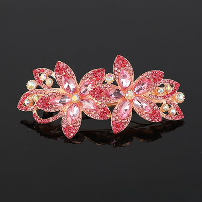 Crystal hair clip