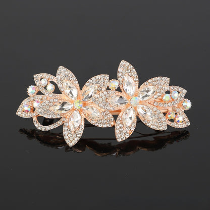 Crystal hair clip