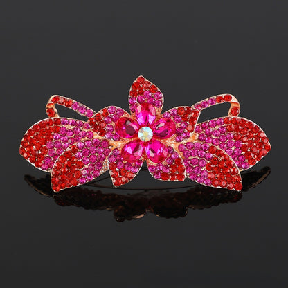 Crystal hair clip