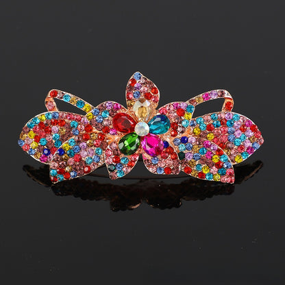 Crystal hair clip