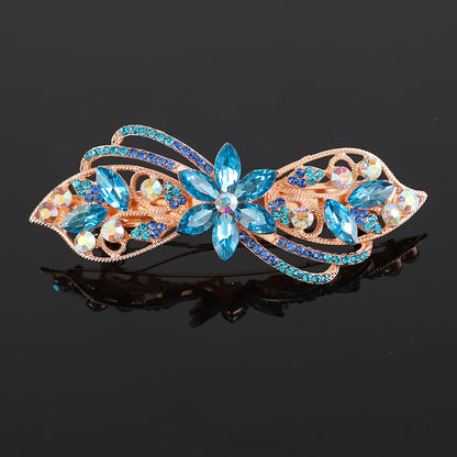 Crystal hair clip