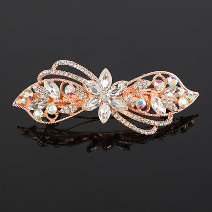 Crystal hair clip