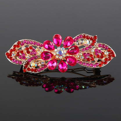 Crystal hair clip