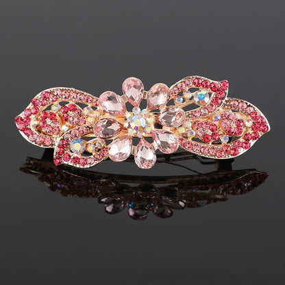 Crystal hair clip