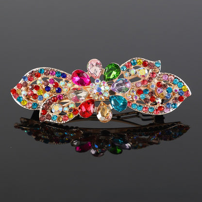 Crystal hair clip