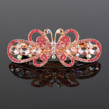 Crystal hair clip