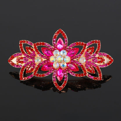 Crystal hair clip