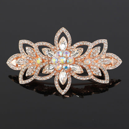 Crystal hair clip