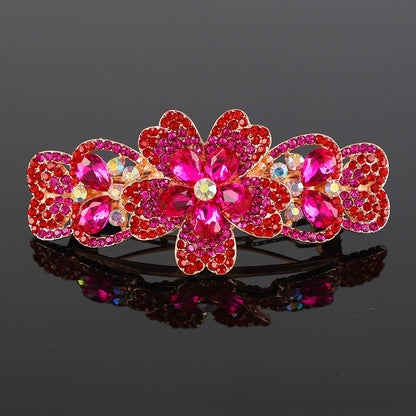 Crystal hair clip