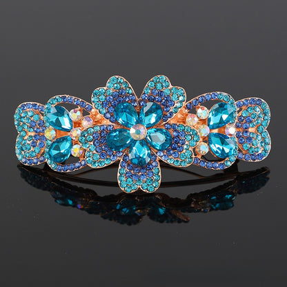 Crystal hair clip